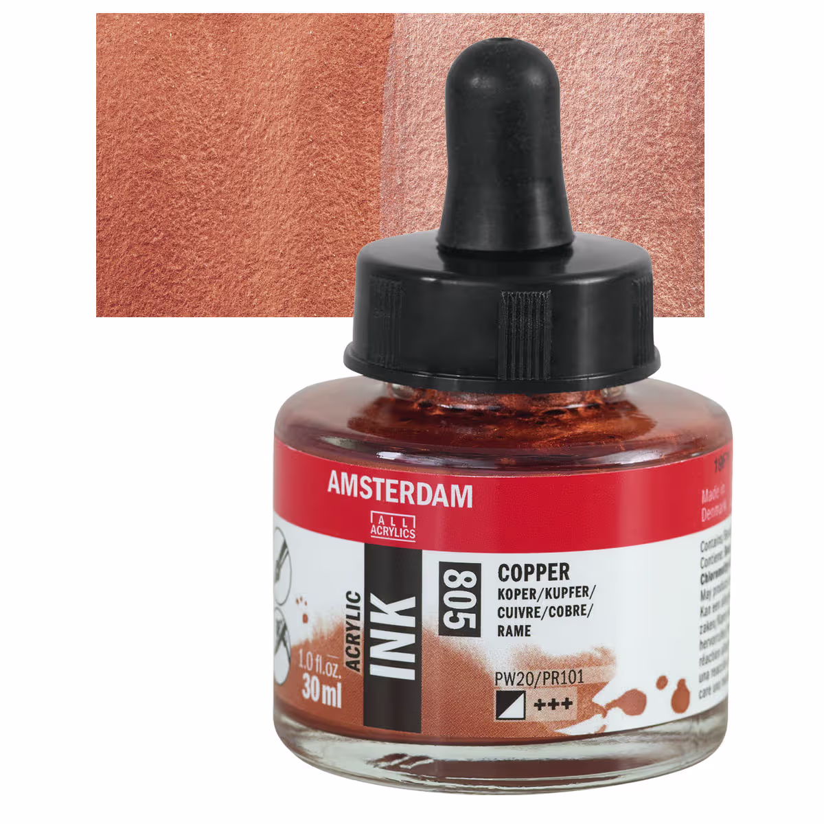 ΜΕΛΑΝΙ INK AMSTERDAM 30ml 805 COPPER
