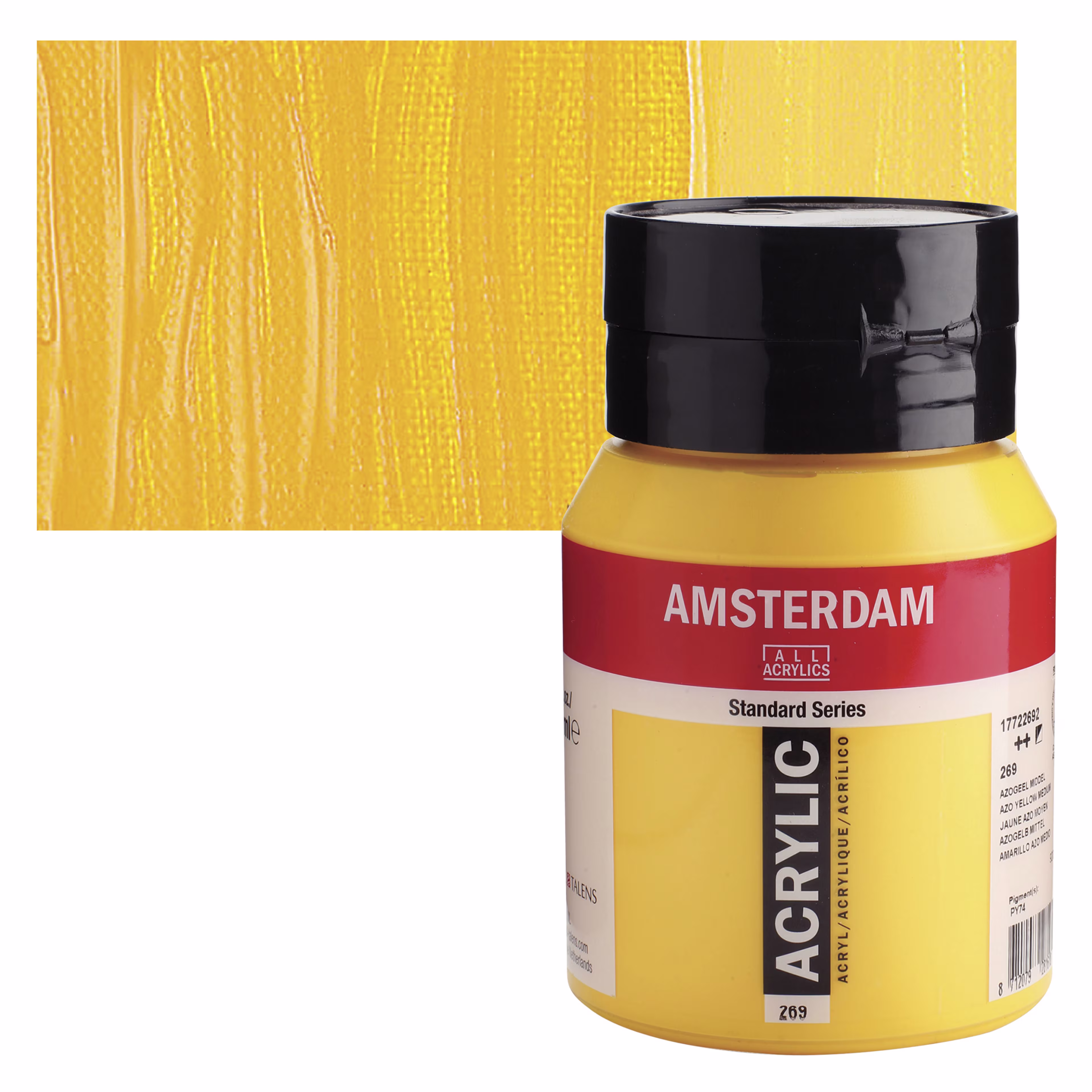 ΑΚΡΥΛΙΚΟ AMSTERDAM 500ml No.269 Azo Yellow Medium