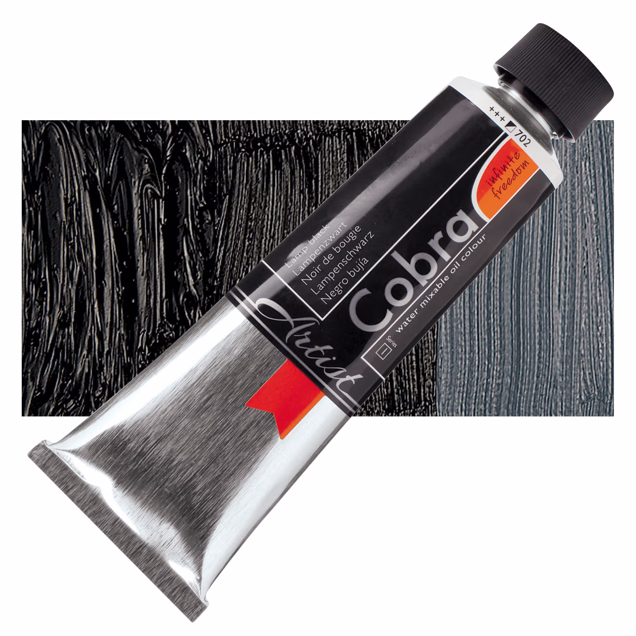 ΛΑΔΙ COBRA ARTIST 702 150ml Lamp Black
