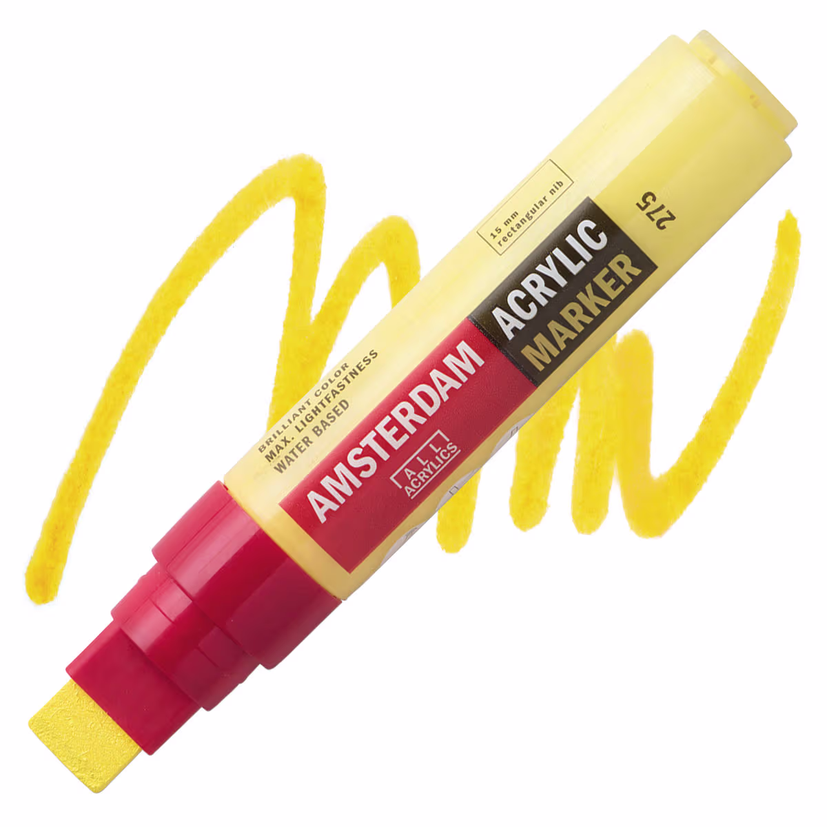 ΜΑΡΚΑΔΟΡΟΣ ΑΚΡΥΛΙΚΟΣ AMSTERDAM 15mm 275 Primary Yellow SW