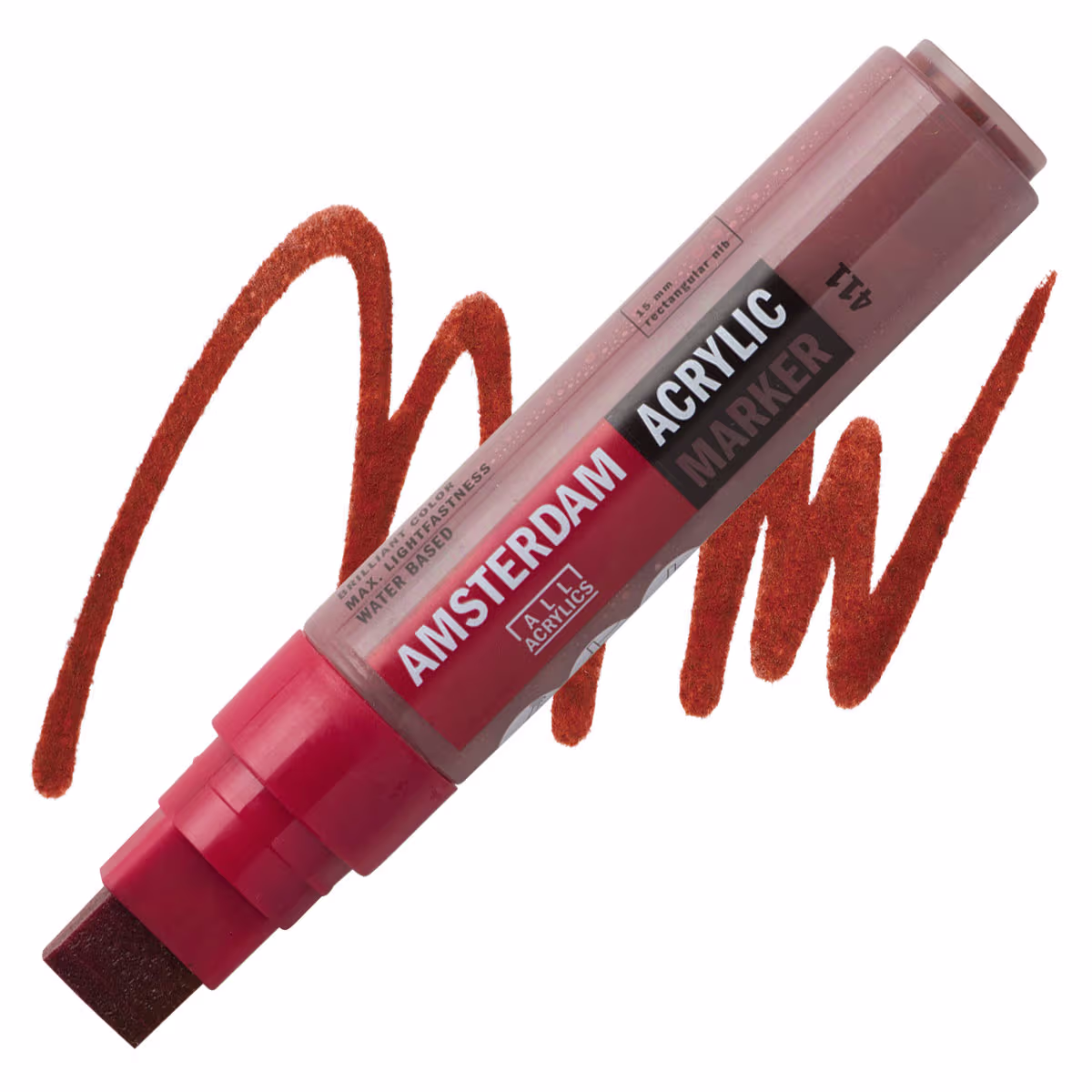 ΜΑΡΚΑΔΟΡΟΣ ΑΚΡΥΛΙΚΟΣ AMSTERDAM 15mm 411 Burnt Sienna SW