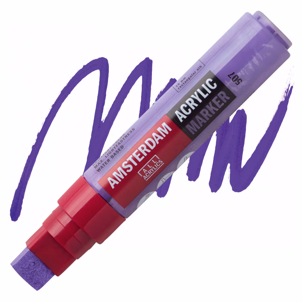 ΜΑΡΚΑΔΟΡΟΣ ΑΚΡΥΛΙΚΟΣ AMSTERDAM 15mm 507 Ultramarine Violet SW