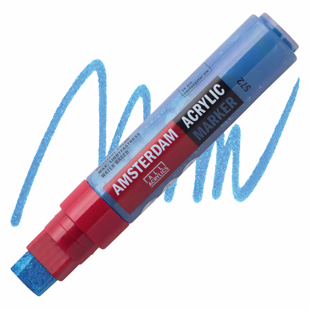 ΜΑΡΚΑΔΟΡΟΣ ΑΚΡΥΛΙΚΟΣ AMSTERDAM 15mm 572 Primary Cyan SW