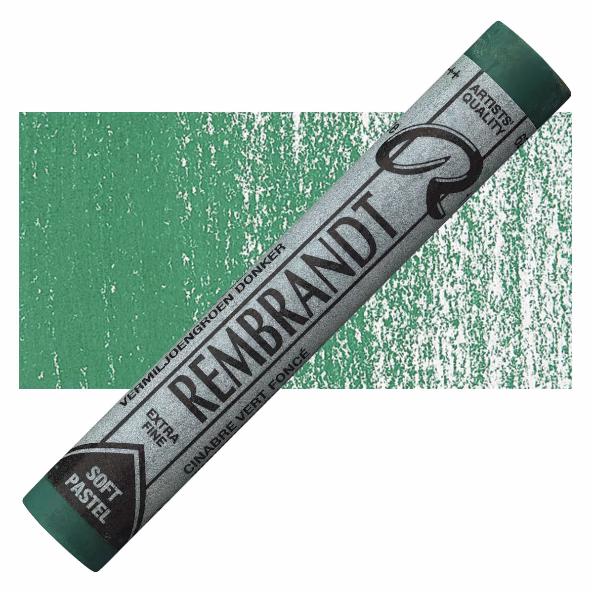 SOFT PASTEL REMBRANDT 627.5 Cinnabar Green Deep 5