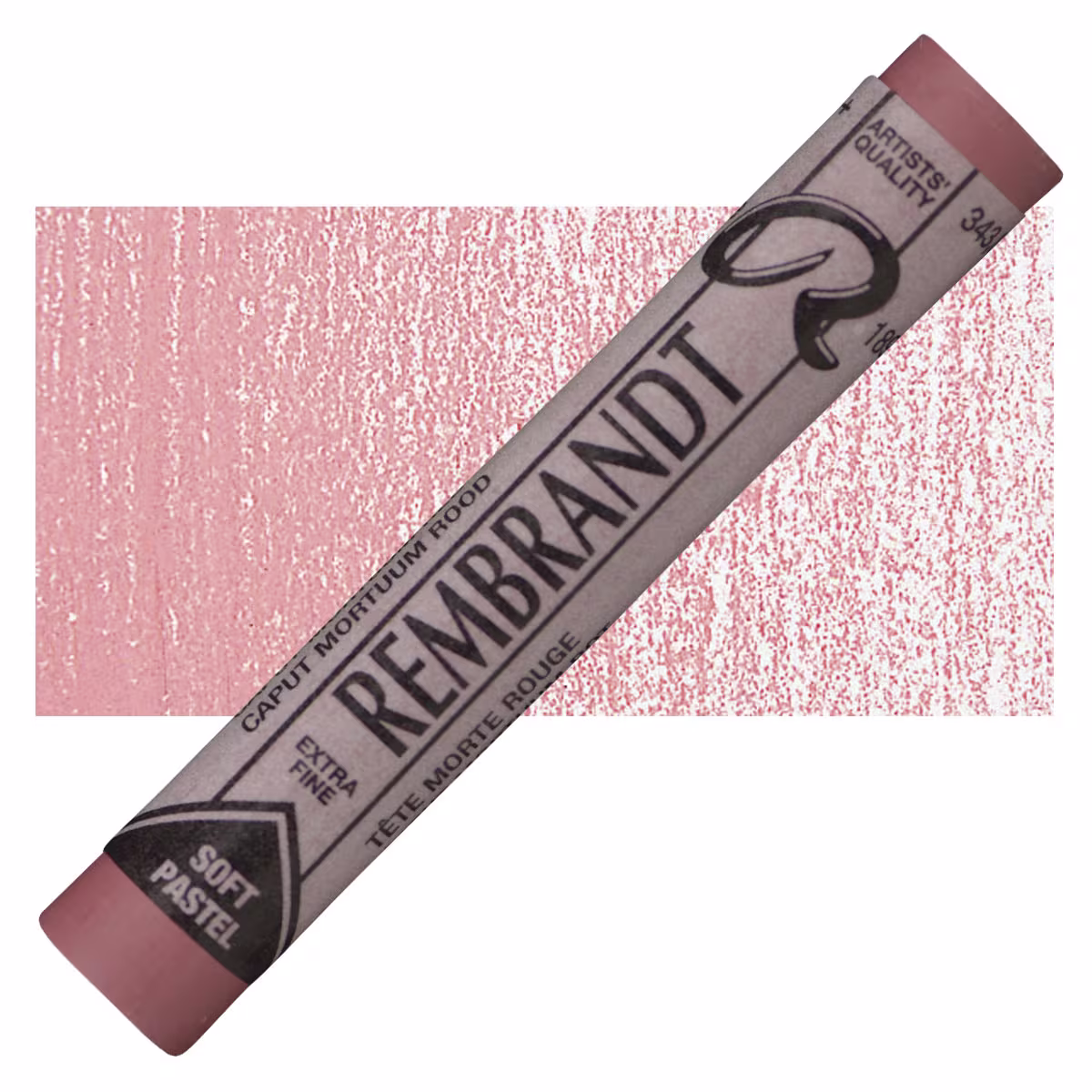 SOFT PASTEL REMBRANDT 343.8 Caput Mortuum Red 8