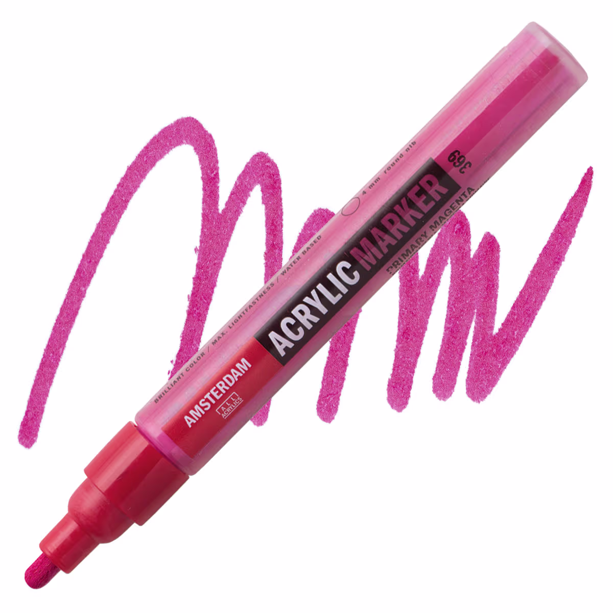 ΜΑΡΚΑΔΟΡΟΣ ΑΚΡΥΛΙΚΟΣ AMSTERDAM 4mm 369 Primary Magenta SW