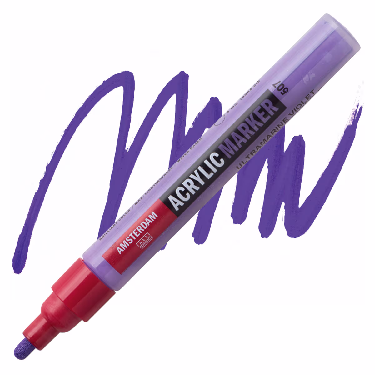 ΜΑΡΚΑΔΟΡΟΣ ΑΚΡΥΛΙΚΟΣ AMSTERDAM 4mm 507 Ultramarine Violet SW