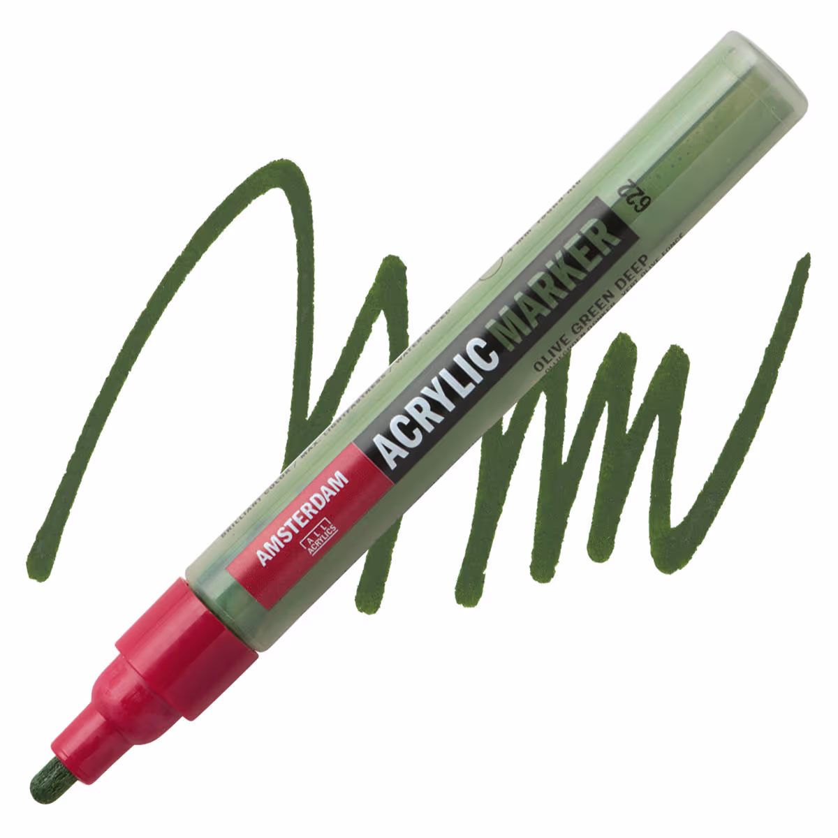 ΜΑΡΚΑΔΟΡΟΣ ΑΚΡΥΛΙΚΟΣ AMSTERDAM 4mm 622 Olive Green Deep SW