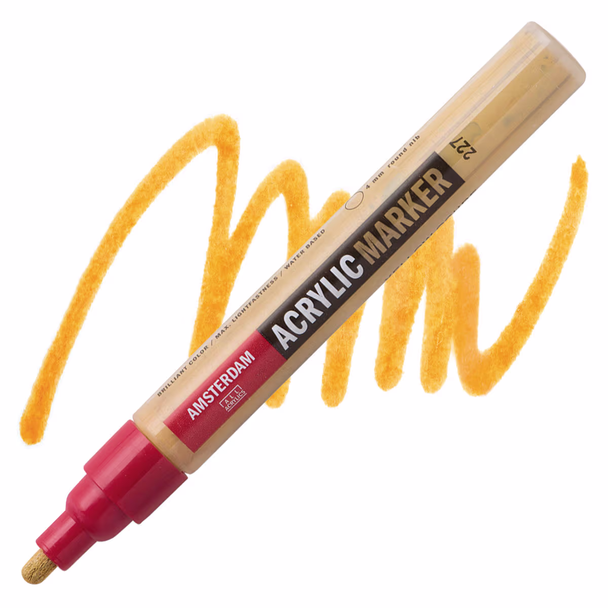 ΜΑΡΚΑΔΟΡΟΣ ΑΚΡΥΛΙΚΟΣ AMSTERDAM 4mm 227 Yellow Ochre SW