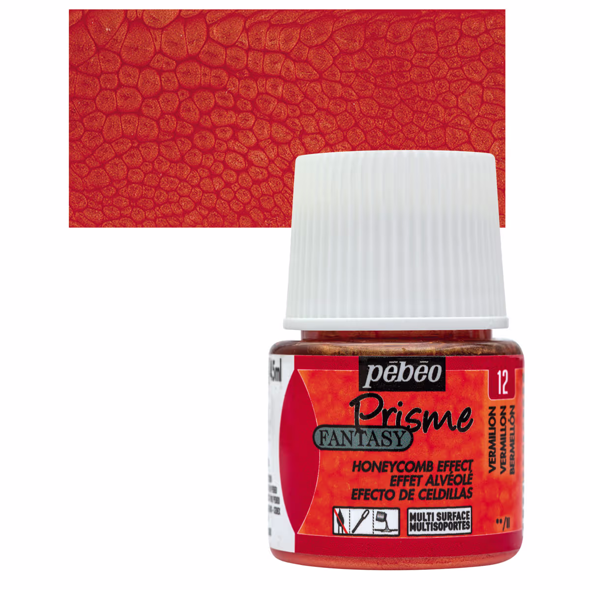 ΣΜΑΛΤΟ (ENAMEL) FANTASY PRISME Vermilion 45ml PEBEO
