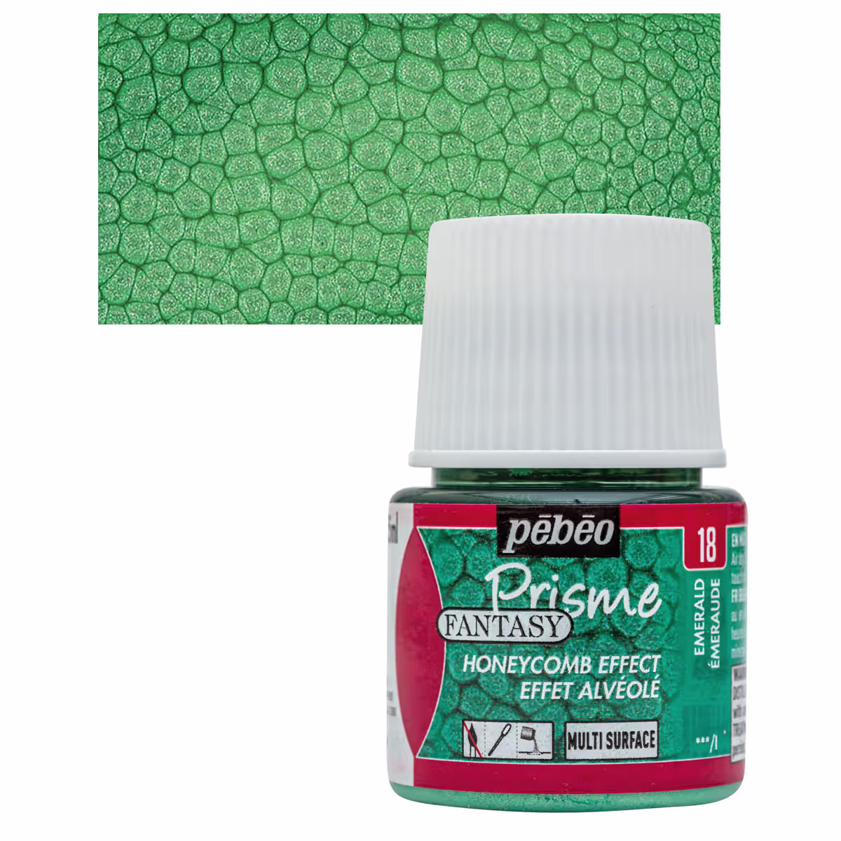 ΣΜΑΛΤΟ (ENAMEL) FANTASY PRISME Emerald 45ml PEBEO