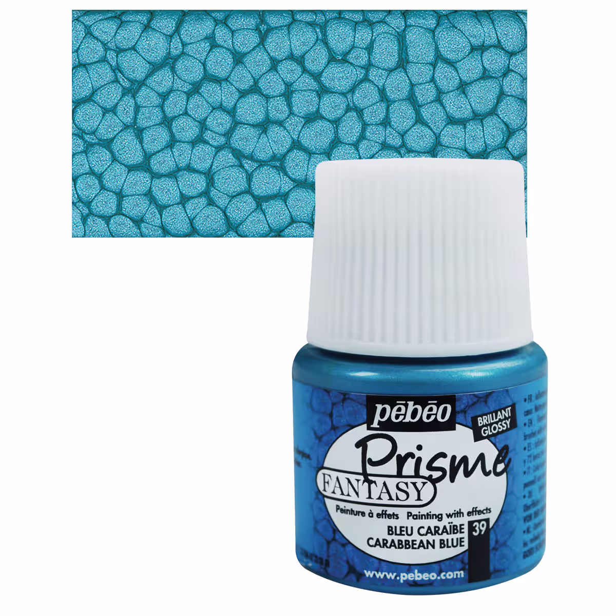 ΣΜΑΛΤΟ (ENAMEL) FANTASY PRISME Caribbean blue 45ml PEBEO