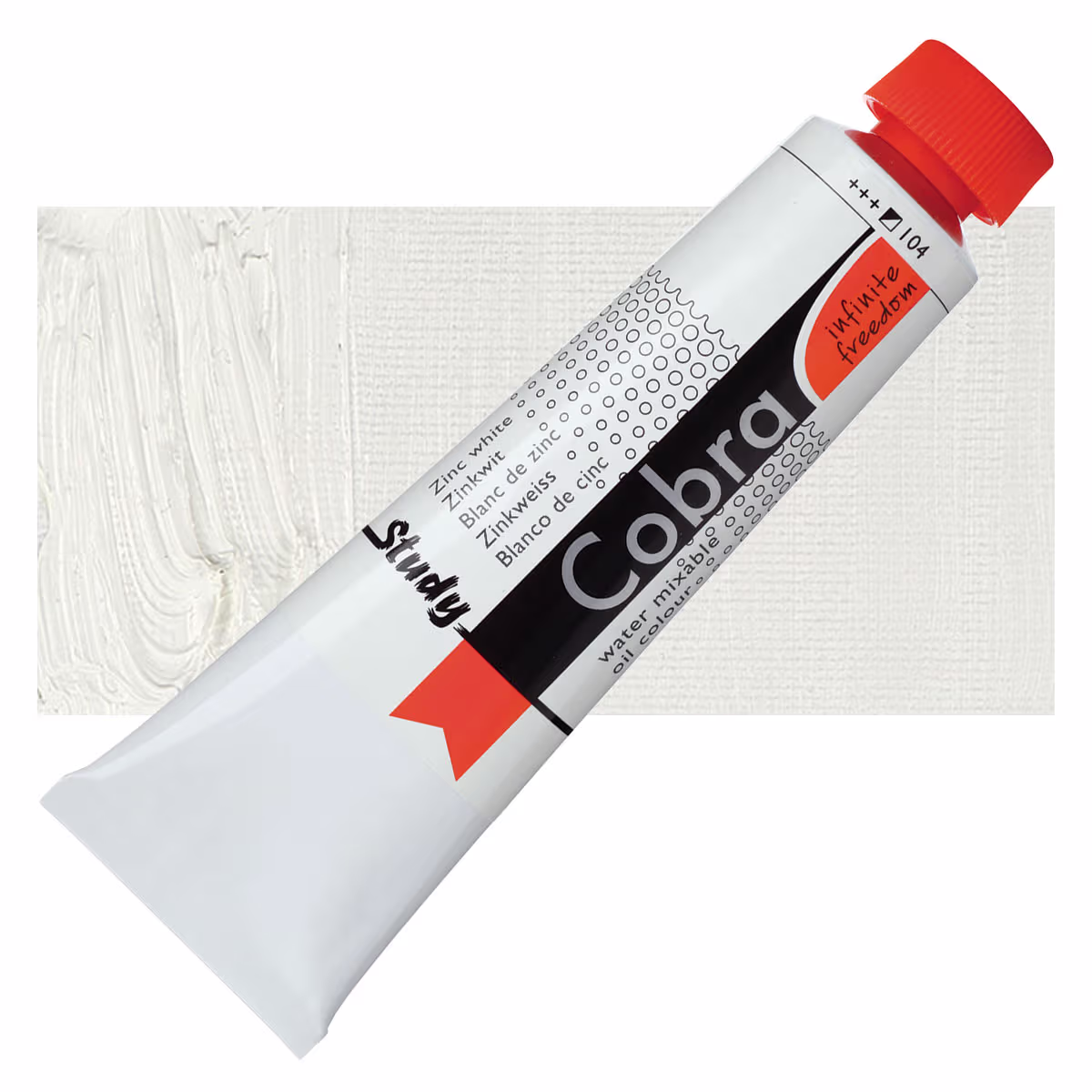 ΛΑΔΙ COBRA STUDY 40ml 104 Zinc White
