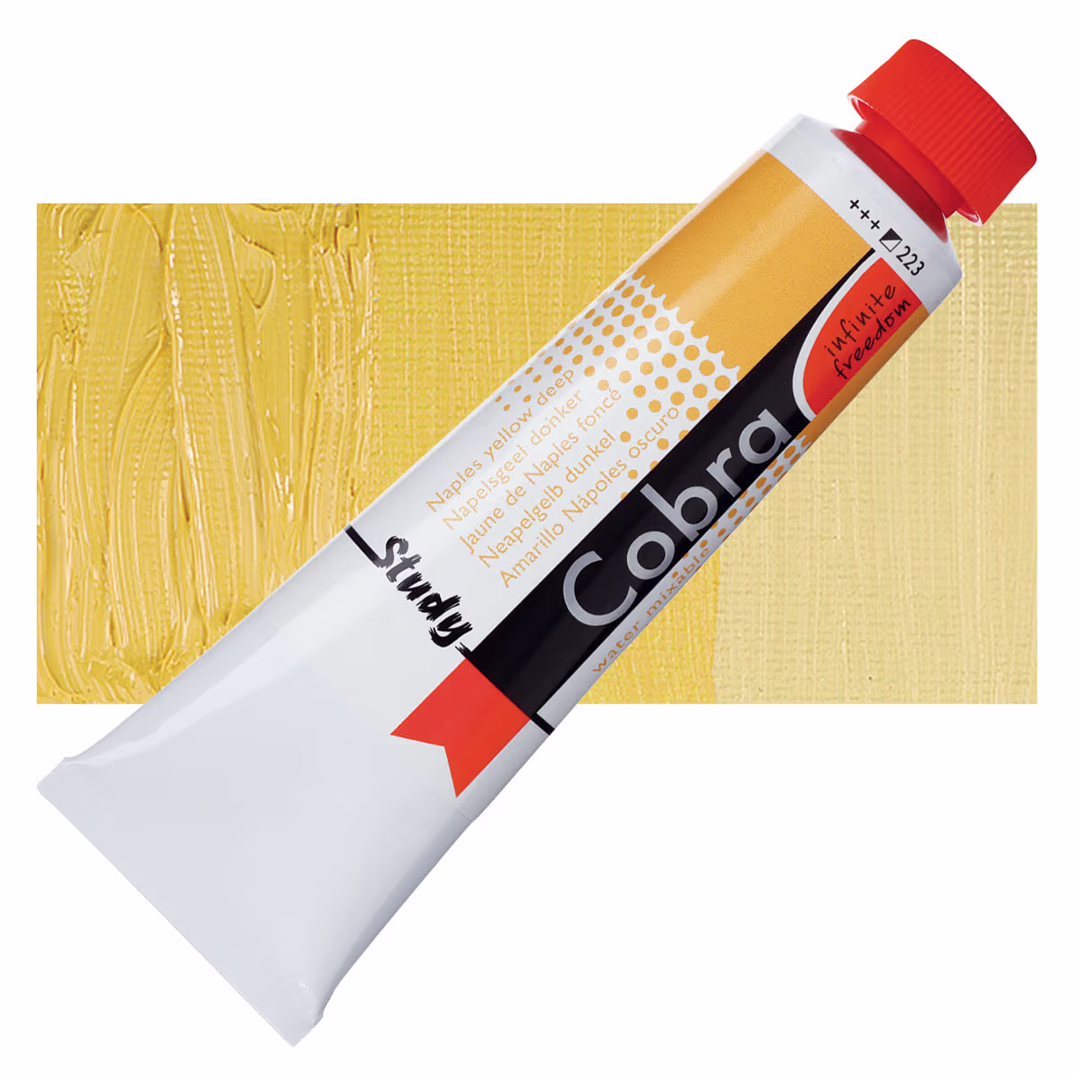 ΛΑΔΙ COBRA STUDY 40ml 223 Naples Yellow Deep