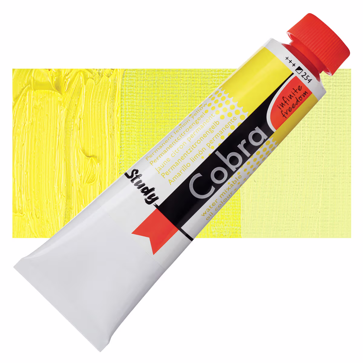 ΛΑΔΙ COBRA STUDY 40ml 254 Permanent Lemon Yellow