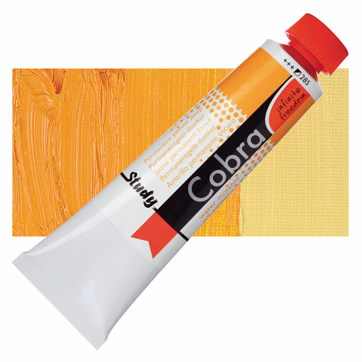 ΛΑΔΙ COBRA STUDY 40ml 285 Permanent Yellow Deep