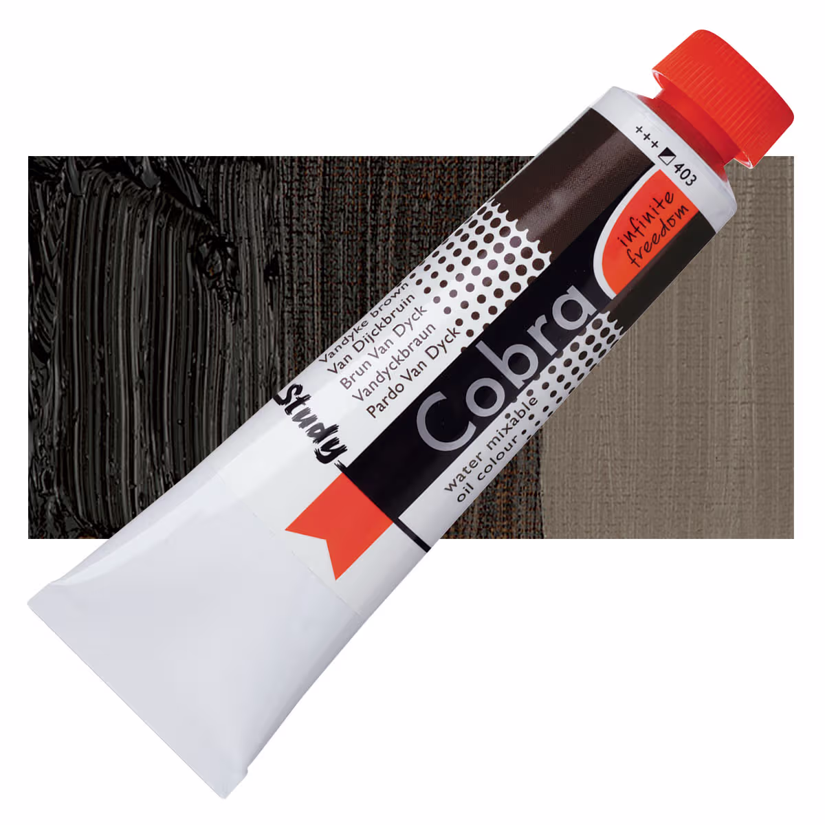 ΛΑΔΙ COBRA STUDY 40ml 403 Vandyke Brown