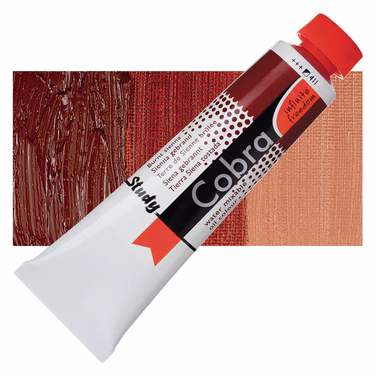 ΛΑΔΙ COBRA STUDY 40ml 411 Burnt Sienna