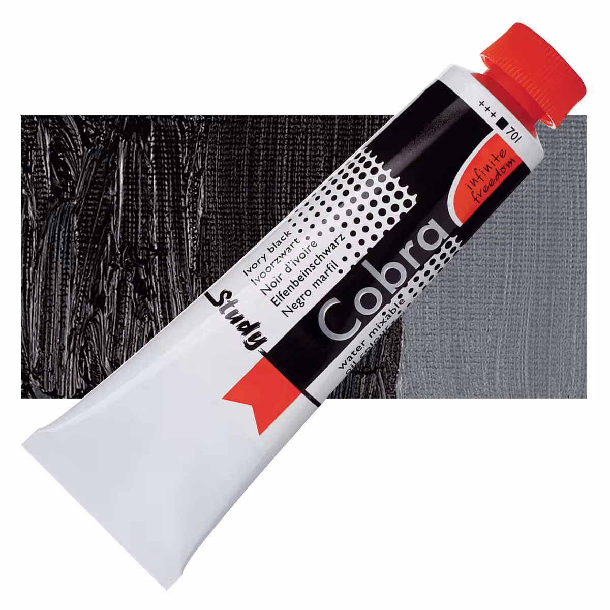 ΛΑΔΙ COBRA STUDY 40ml 701 Ivory Black