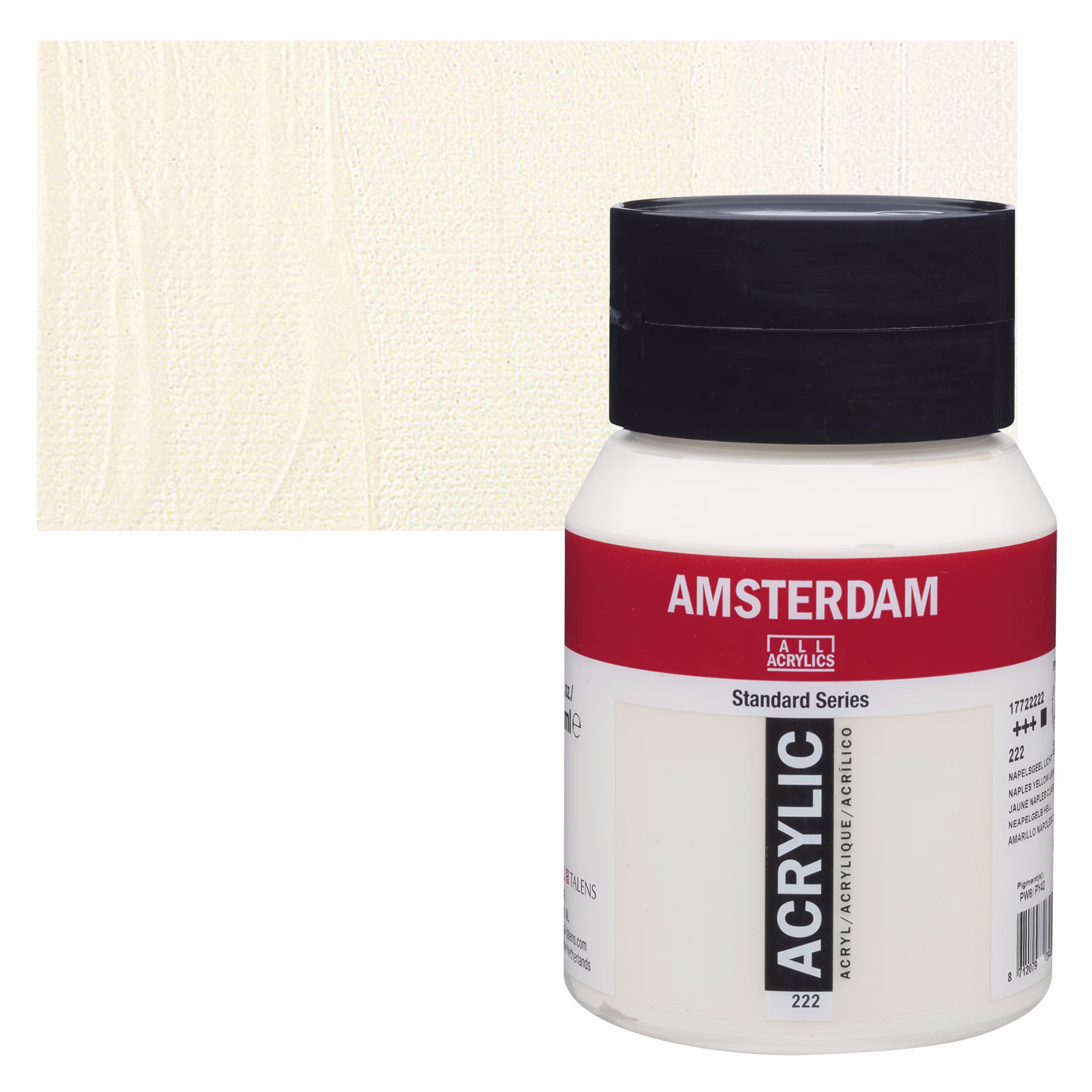ΑΚΡΥΛΙΚΟ AMSTERDAM 500ml No.222 Naples Yellow Light