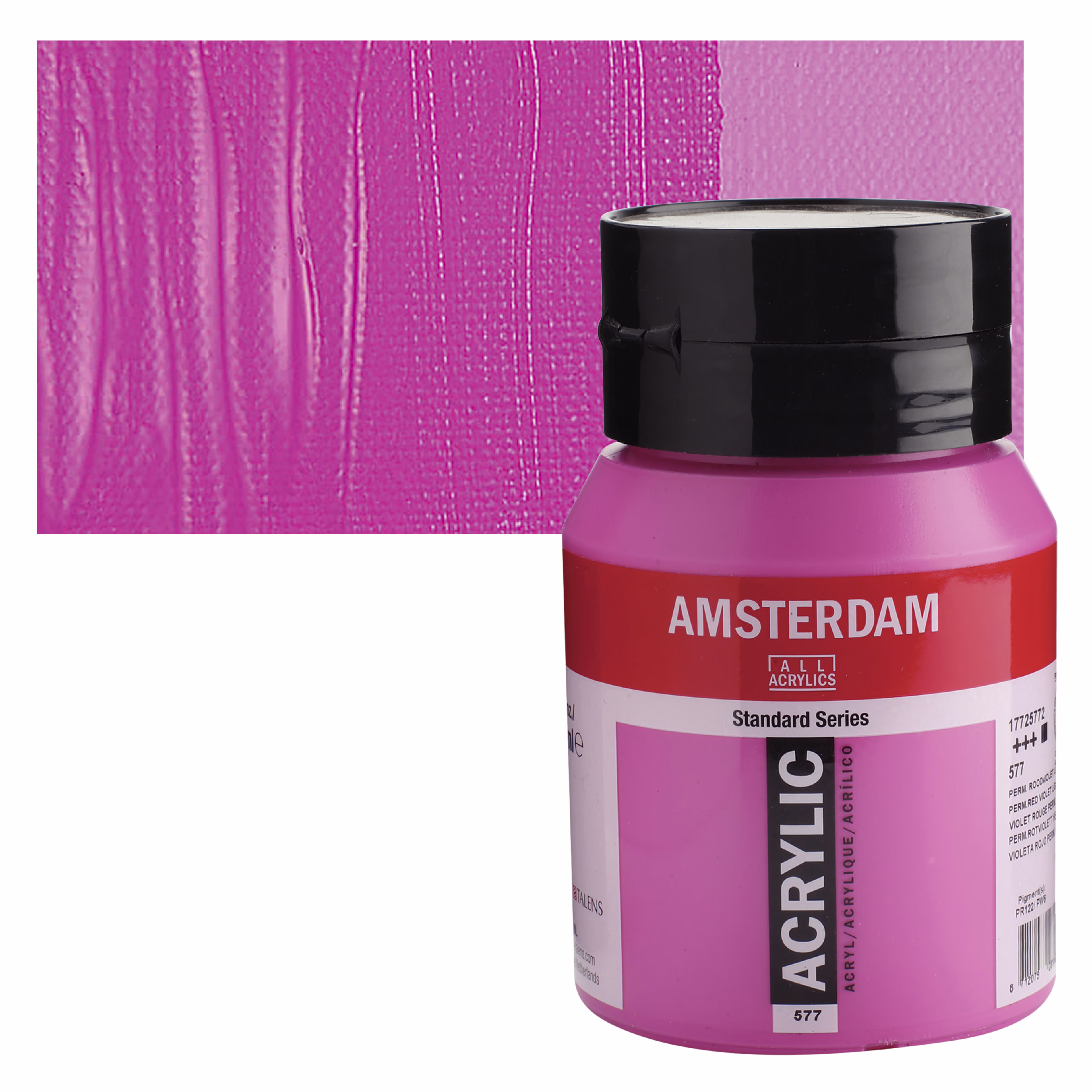 ΑΚΡΥΛΙΚΟ AMSTERDAM 500ml No.577 Permanent Red Violet Light