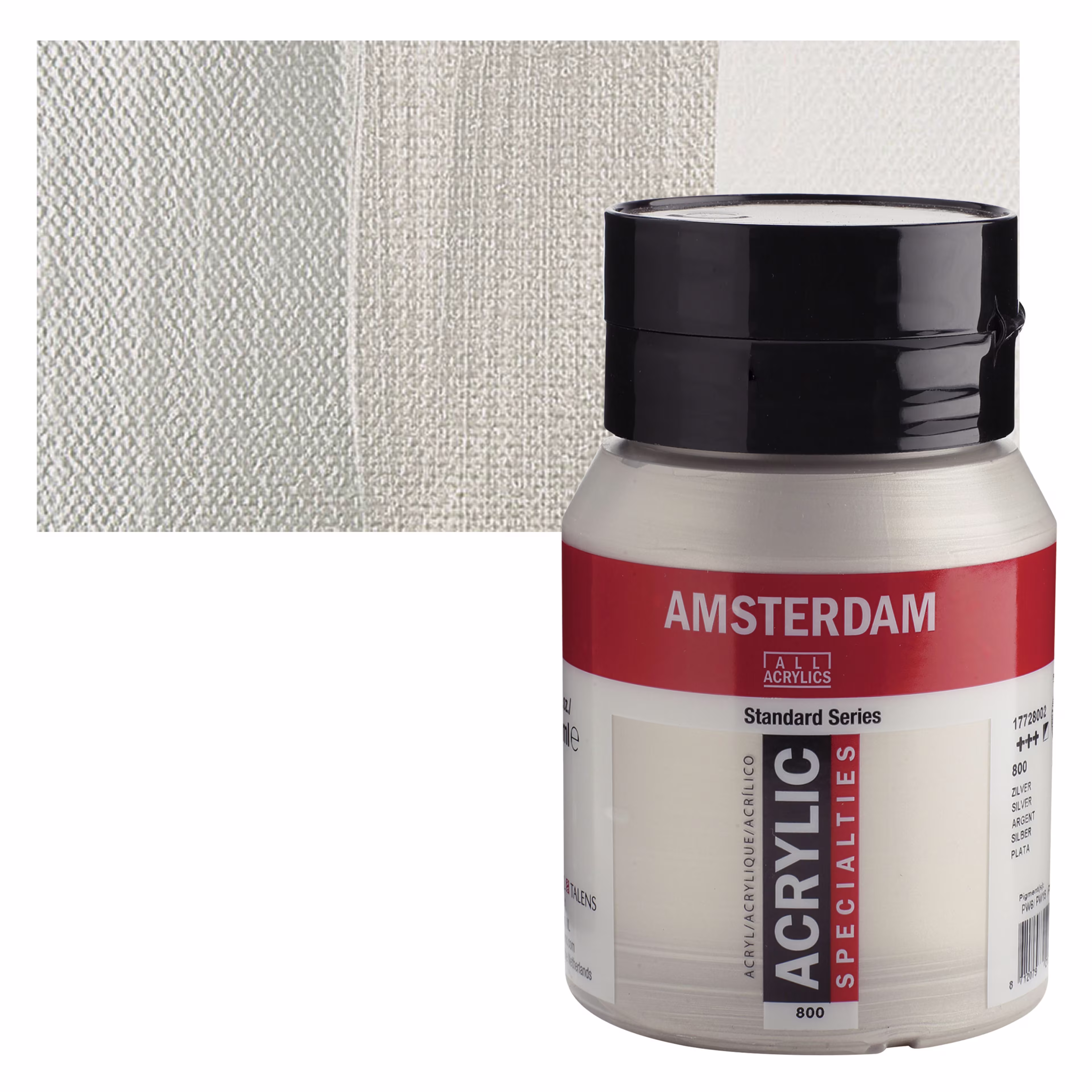 ΑΚΡΥΛΙΚΟ AMSTERDAM 500ml No.800 Silver