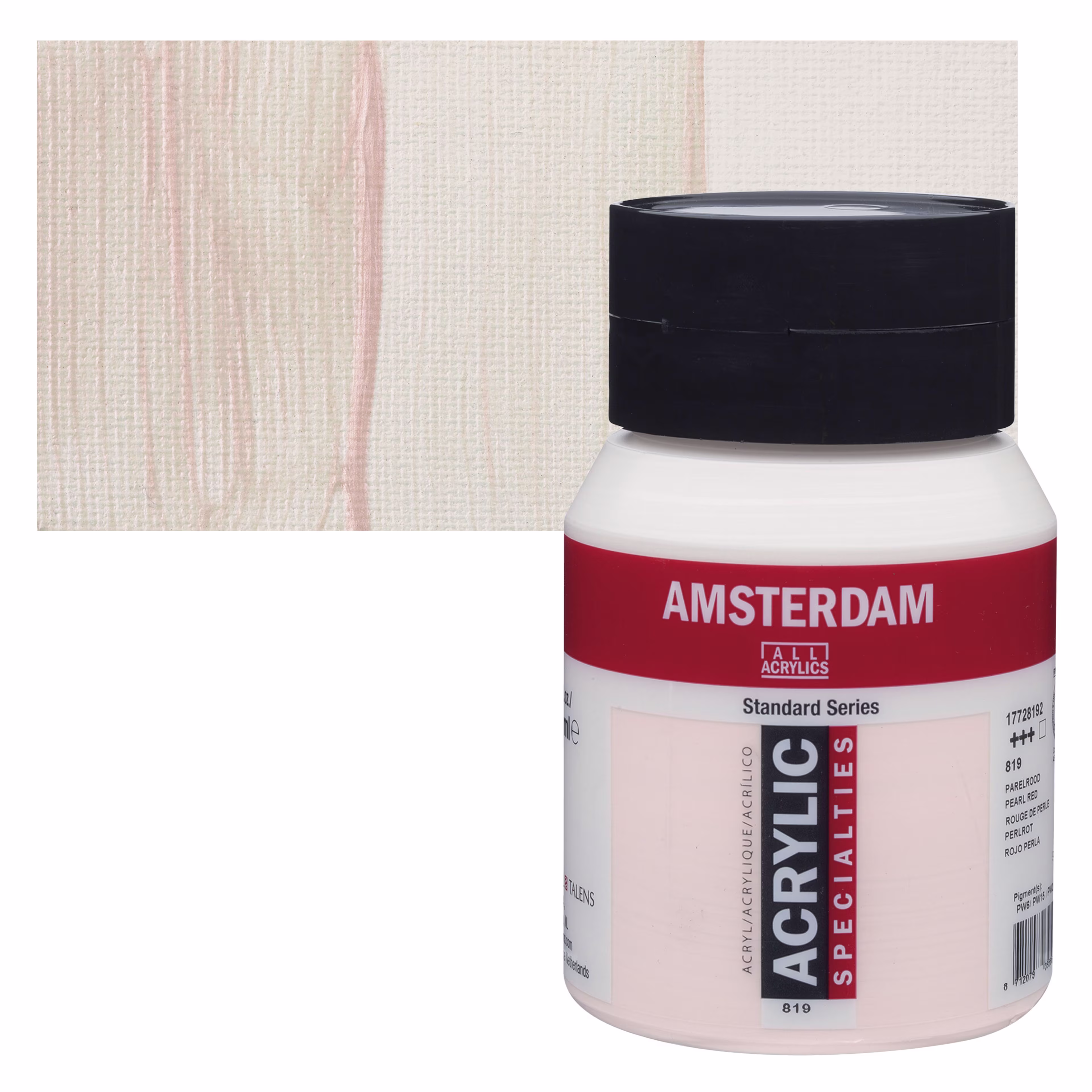 ΑΚΡΥΛΙΚΟ AMSTERDAM 500ml No.819 Pearl Red
