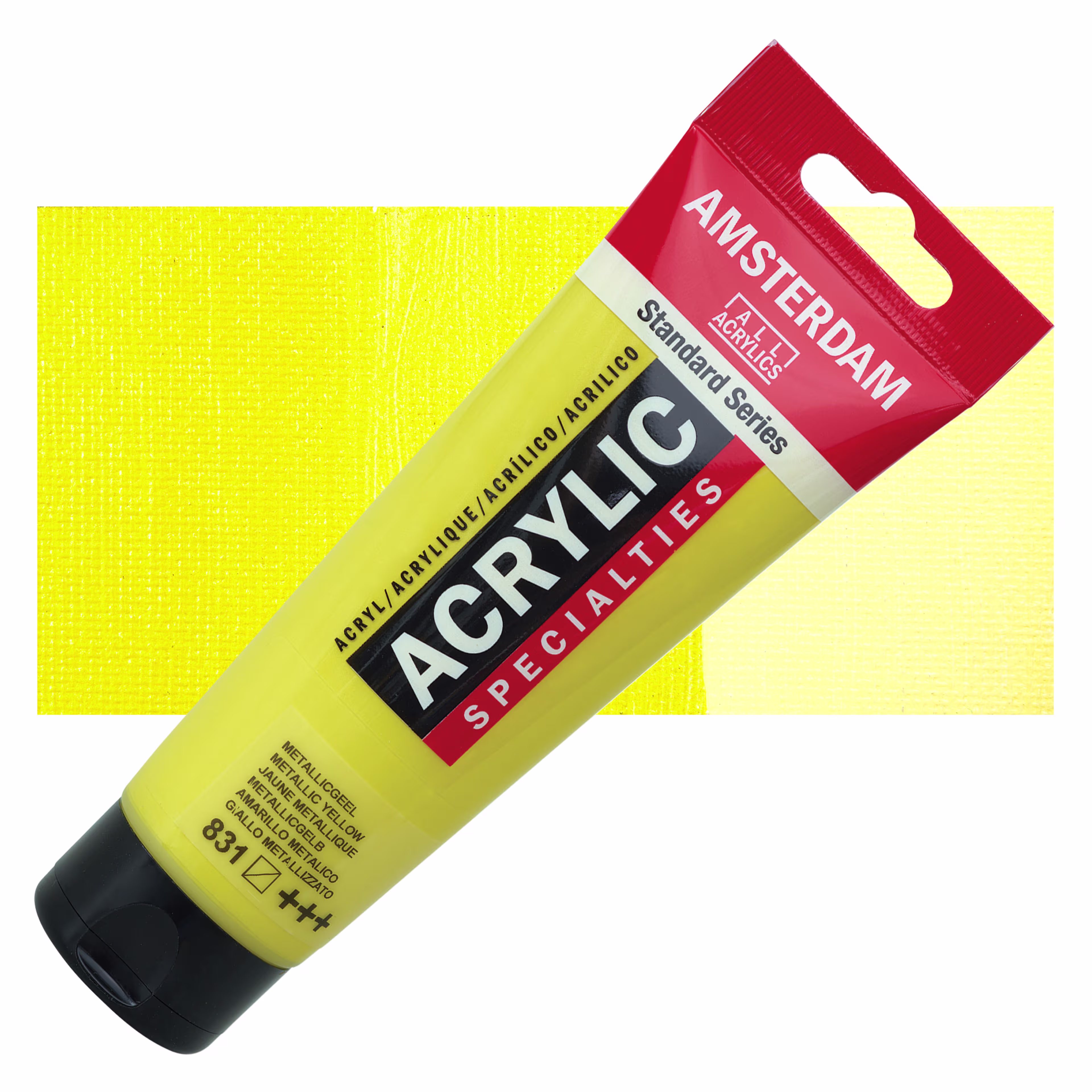 ΑΚΡΥΛΙΚΟ ΜΕΤΑΛΛΙΚΟ AMSTERDAM 120ml No.831 Metallic Yellow