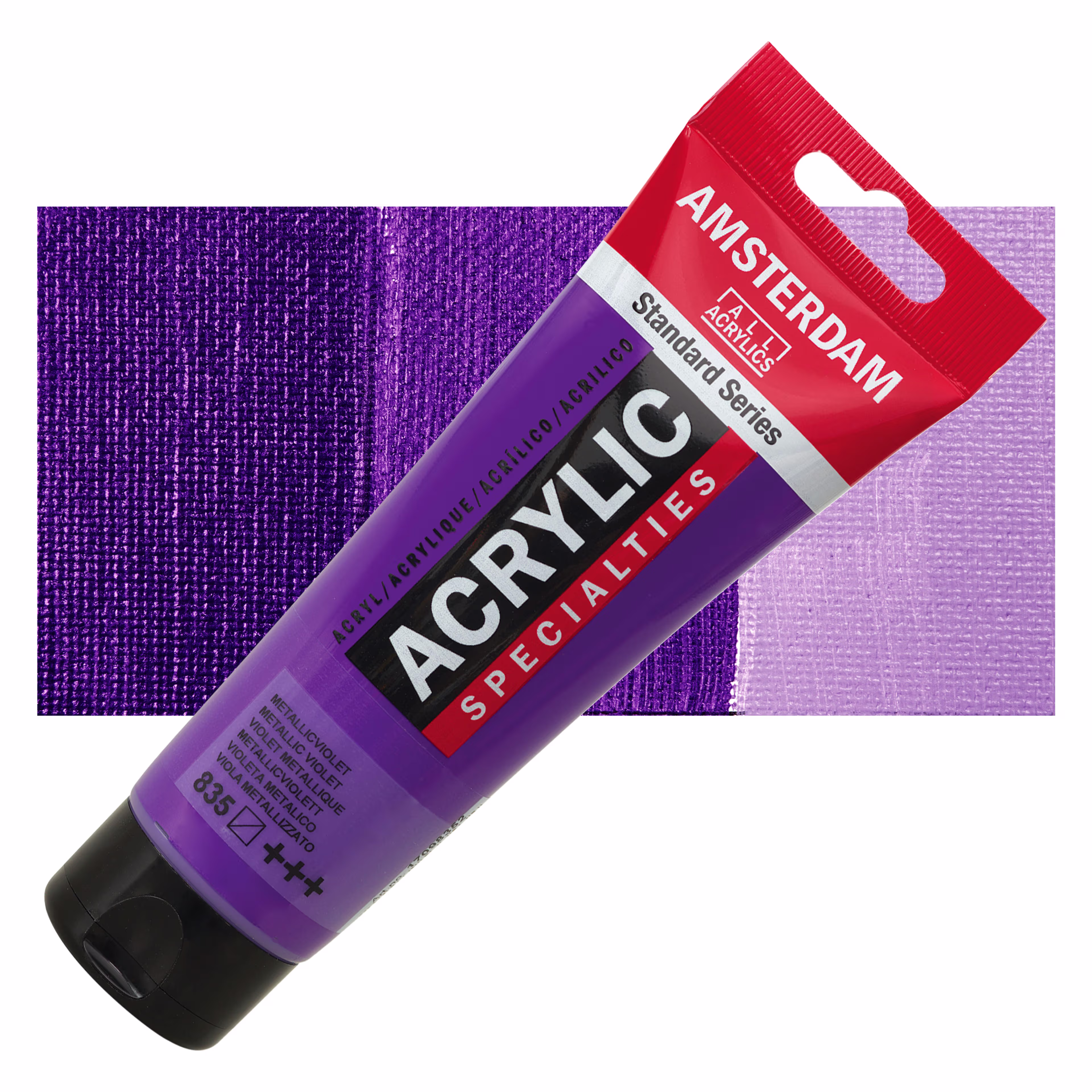 ΑΚΡΥΛΙΚΟ ΜΕΤΑΛΛΙΚΟ AMSTERDAM 120ml No.835 Metallic Violet