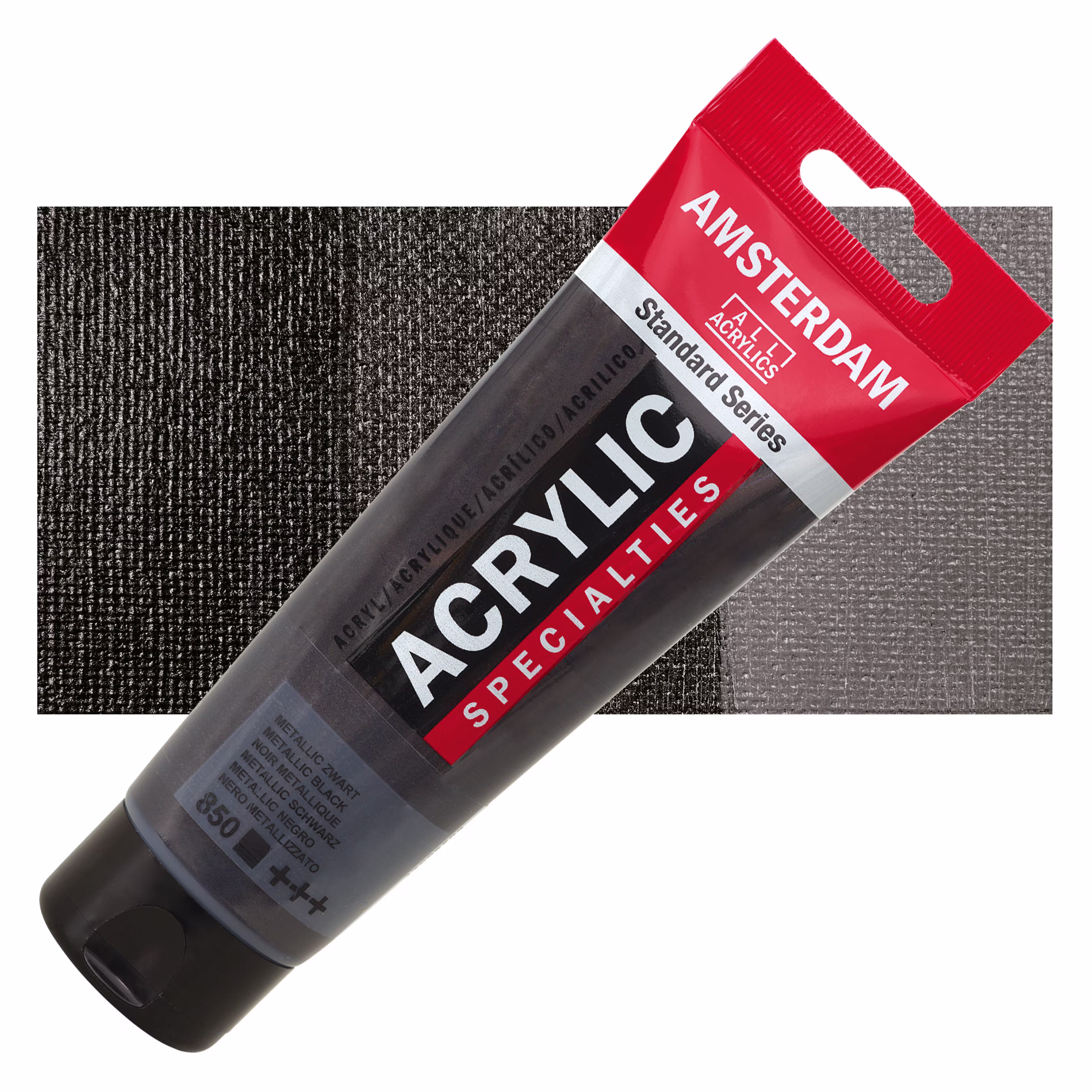 ΑΚΡΥΛΙΚΟ ΜΕΤΑΛΛΙΚΟ AMSTERDAM 120ml No.850 Metallic Black