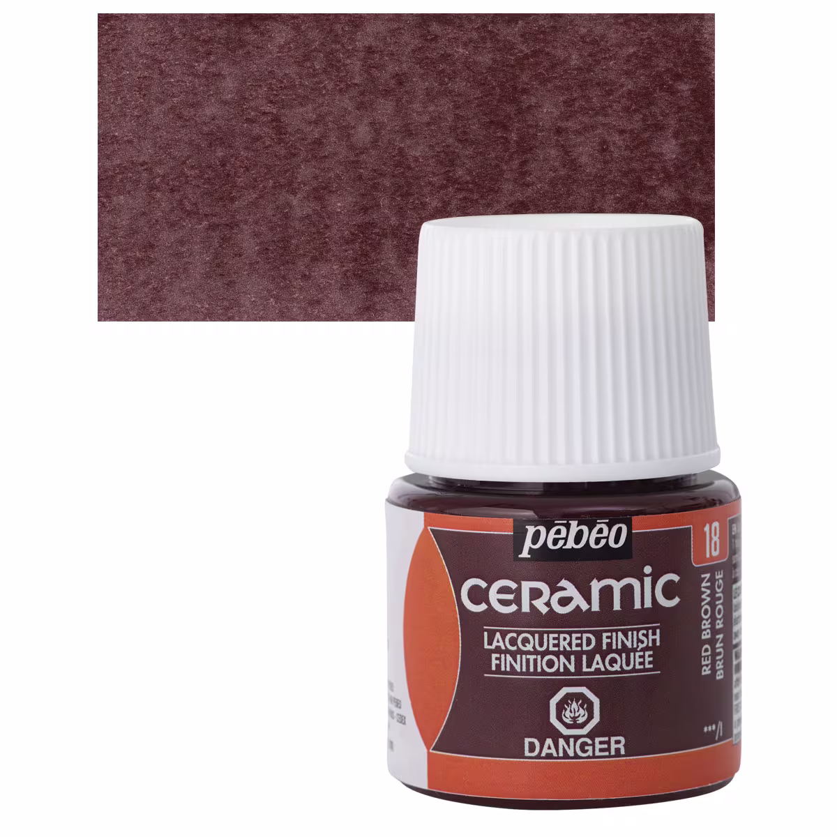 ΣΜΑΛΤΟ CERAMIC Red Brown 45ml PEBEO