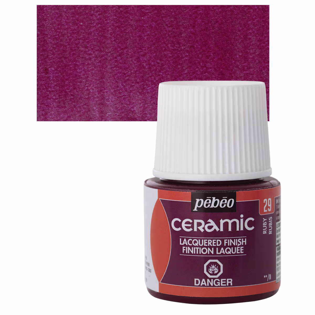 ΣΜΑΛΤΟ CERAMIC Ruby 45ml PEBEO