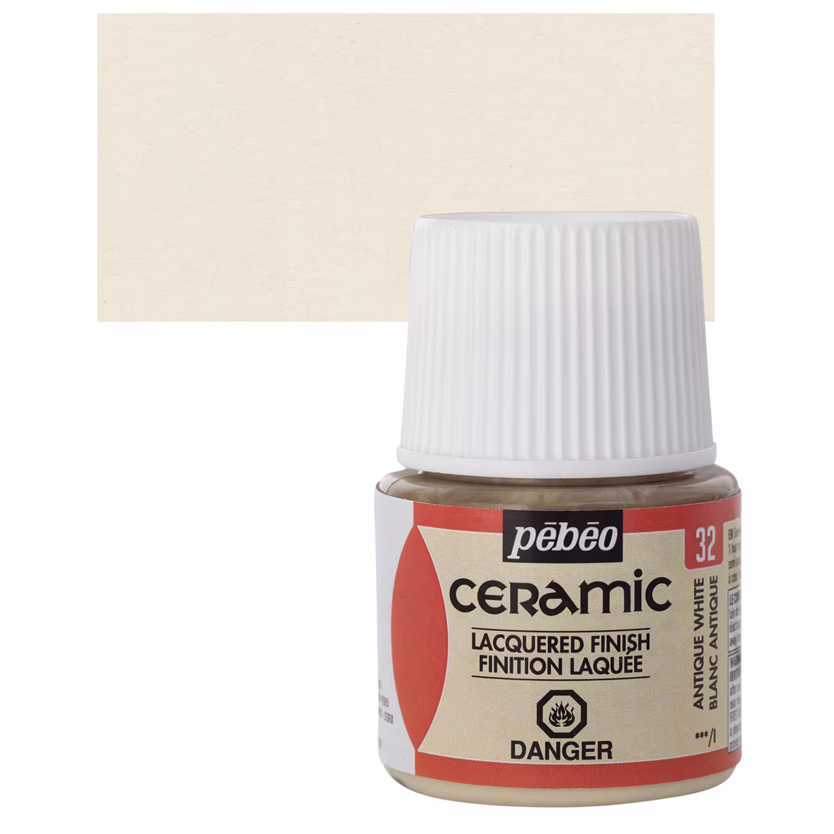 ΣΜΑΛΤΟ CERAMIC Antique White 45ml PEBEO