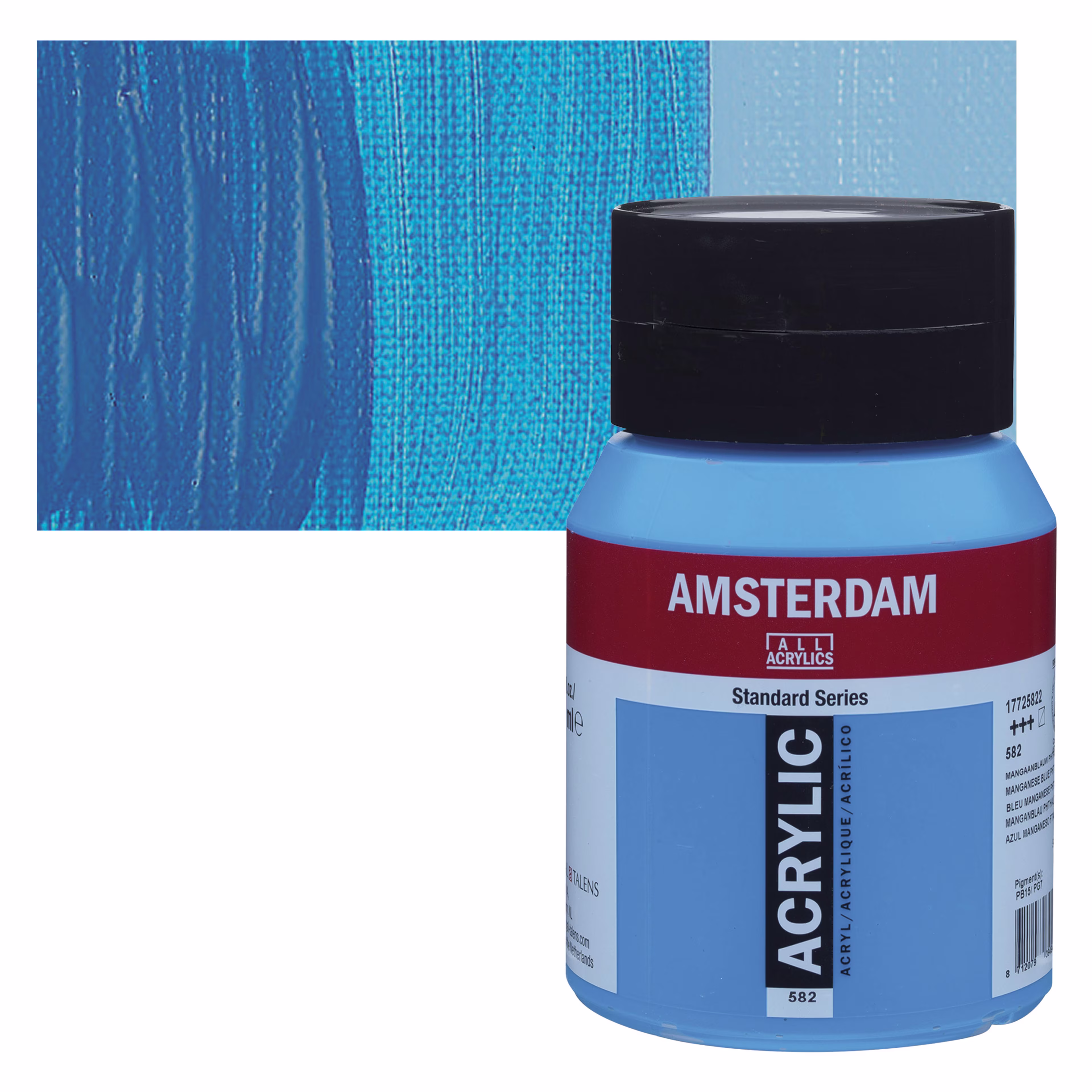 ΑΚΡΥΛΙΚΟ AMSTERDAM 500ml No.582 Manganese Blue Phthalo