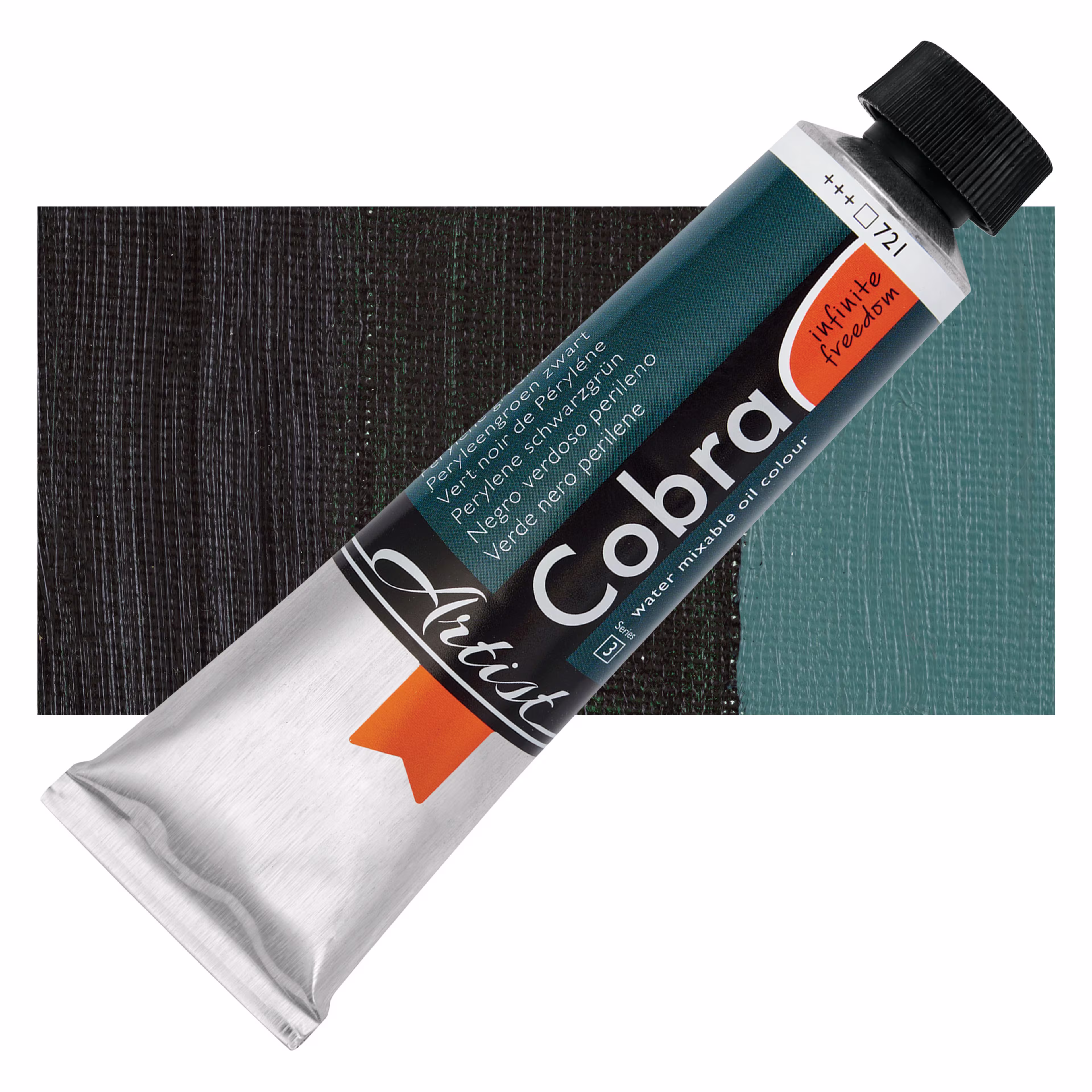 ΛΑΔΙ COBRA ARTIST 40ml 721 Perylene Green Black