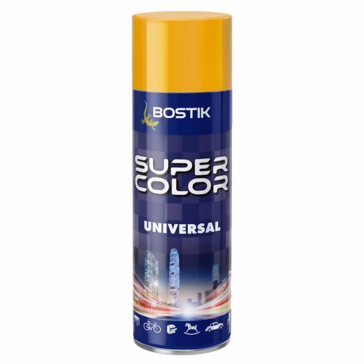 ΣΠΡΕΙ ΑΚΡΥΛΙΚΟ DEN BRAVEN BOSTIK 1023 TRAFFIC YELLOW RAL 400ML