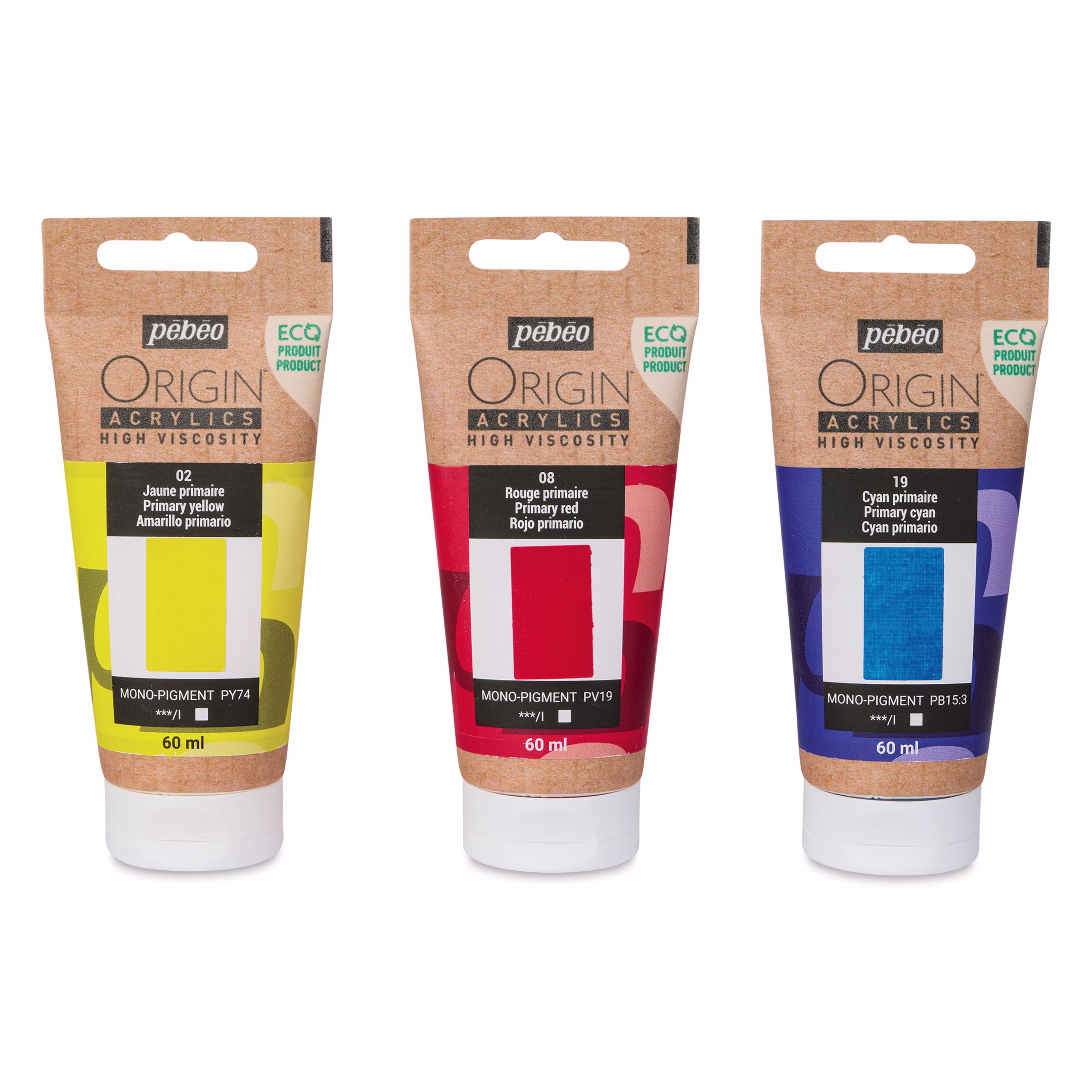 ORIGIN ACRYLICS DISCOVERY ΣΕΤ 3 x 60ml PRIMARY ORIGIN ACRYLICS DISCOVERY ΣΕΤ 3 x 60ml PRIMARY