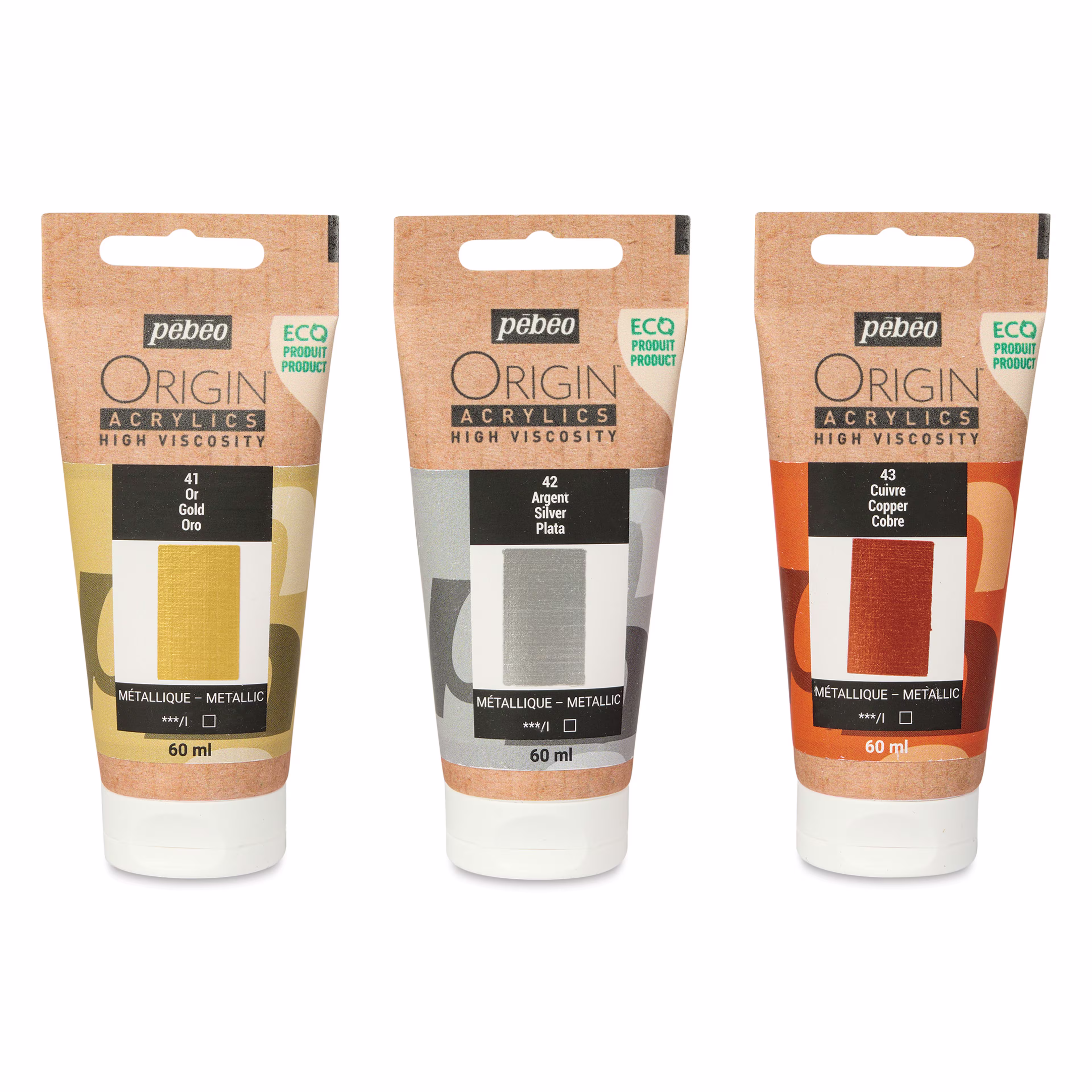 ORIGIN ACRYLICS DISCOVERY ΣΕΤ 3 x 60ml METALLIC ORIGIN ACRYLICS DISCOVERY ΣΕΤ 3 x 60ml METALLIC
